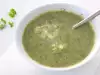 Млечна супа със спанак