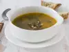 Супа от агнешки главички и спанак