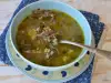 Lamb Offal and Spinach Soup