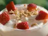 Десерт от покълнала пшеница с ягоди