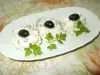 Mediterranean Salad with Rice and Mayonnaise