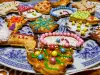Коледни бисквити с украса