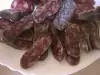 Сухая колбаса - суджук из кабана и телятины