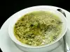 Spinach Soup with Minced Meat