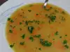 Сръбска супа с грис, картофи и моркови