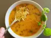 Vegetable Soup with Zucchini and Garden Cress
