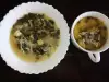 Супа от лапад и пилешко