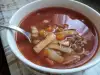 Турска супа с леща и ерище