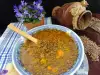 Supa od sočiva sa parčićima bundeve na marokanski način