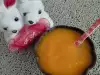 Sopa de calabaza para bebés