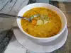 Вкусный овощной суп с кабачками