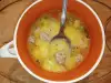 Супа топчета с картофи и ориз