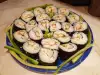 Sushi with Crispy Chicken and Cream Cheese
