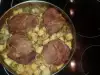 Свинските пържоли с картофи по мъжки