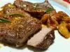 Pork Neck Steaks with Rosemary and Garlic