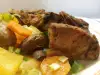 Свинско с пащърнак и зеленчуци на фурна