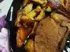 Свинско в плик с картофи