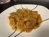 Pork Shank Over Sauerkraut