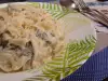 Tagliatelle with Blue Cheese and Spinach