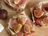Quick Tapas with Camembert and Figs