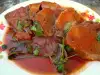 Boiled Tongue with Aromatic Tomato Sauce