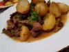 Tender Beef with Mushrooms and Potatoes