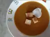 Sopa de calabaza y garbanzos