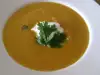 Крем супа от тиква със зеленчуци