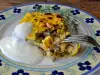 Zucchini mit Reis und Hackfleisch im Ofen