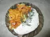 Casserole with Zucchini and Yoghurt Sauce