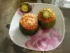Stuffed Zucchini with Rice and Mince