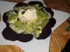 Tofu Salad with Beetroot and Garlic Dressing