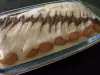 Cake with Biscotti and Homemade Cream