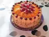 Бишкотена торта Плодово изкушение