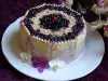 Впечатляваща бисквитена торта с боровинки