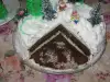 New Year's Cake with Tiramisu Cream