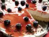 Torta-parfe sa belom čokoladom i lešnicima