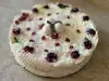 Raffaello Coconut Cake with Raspberries