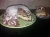 Торта с рула и 2 вида крем