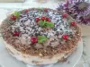 Торта с готови рула и шоколадово маскарпоне
