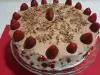 Happy Birthday Chocolate and Strawberry Cake