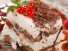 Biscuit Cake with Mascarpone and Chocolate