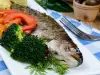 Варена риба със зеленчуци