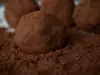 Лесни козуначени трюфели с какао
