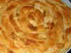 Phyllo Pastry Pie with Sausages and Feta Cheese