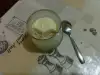 Ванилов крем с какаови и ванилови бисквити в чаша