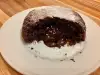 Веган шоколадов лава кейк
