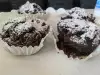 Vegan muffins met johannesbroodpitmeel