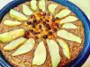 Veganer Kuchen mit Äpfeln und Johannisbrotmehl