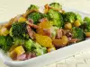 Broccoli Salad with Cashews and Mandarins